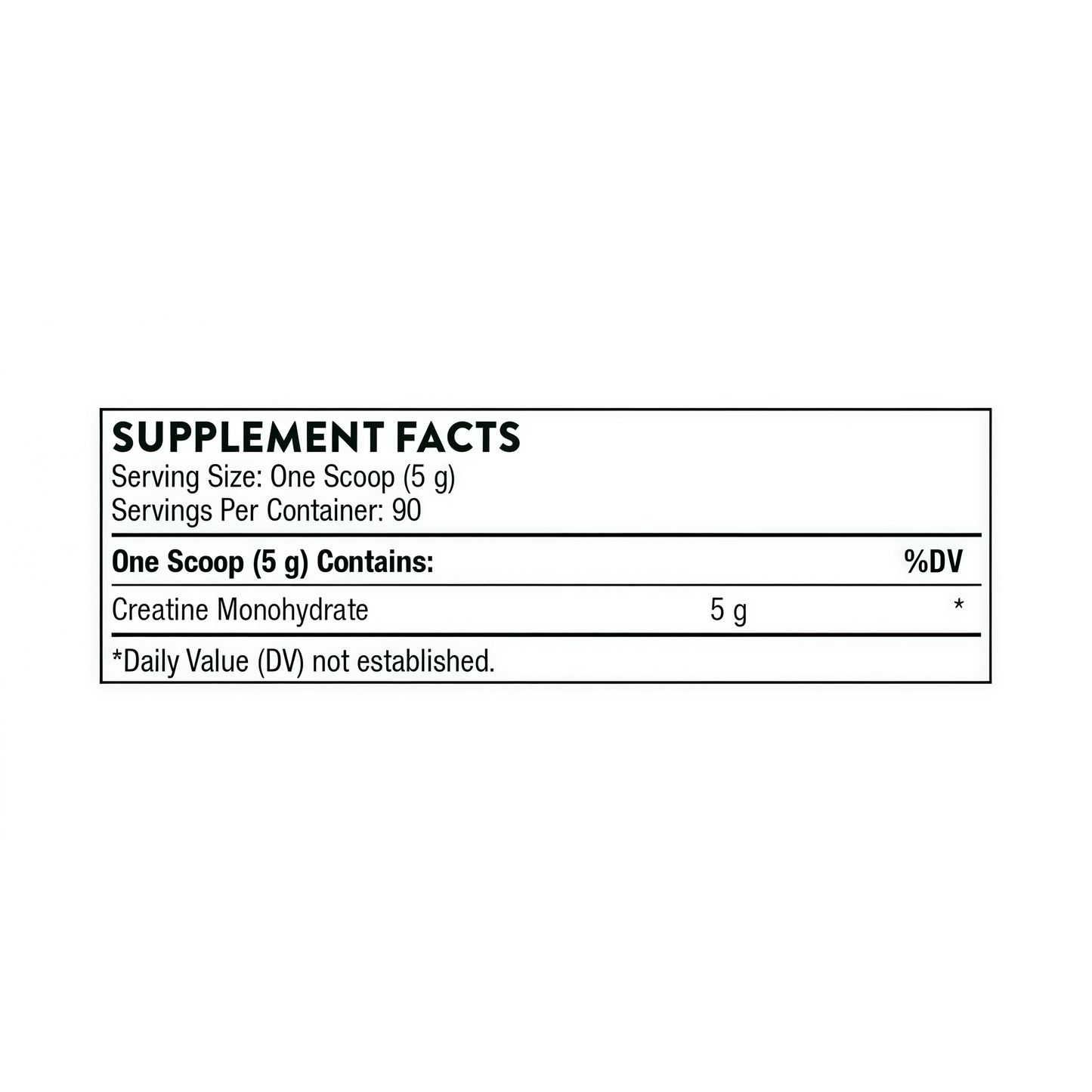 Creatine - 90 Servings